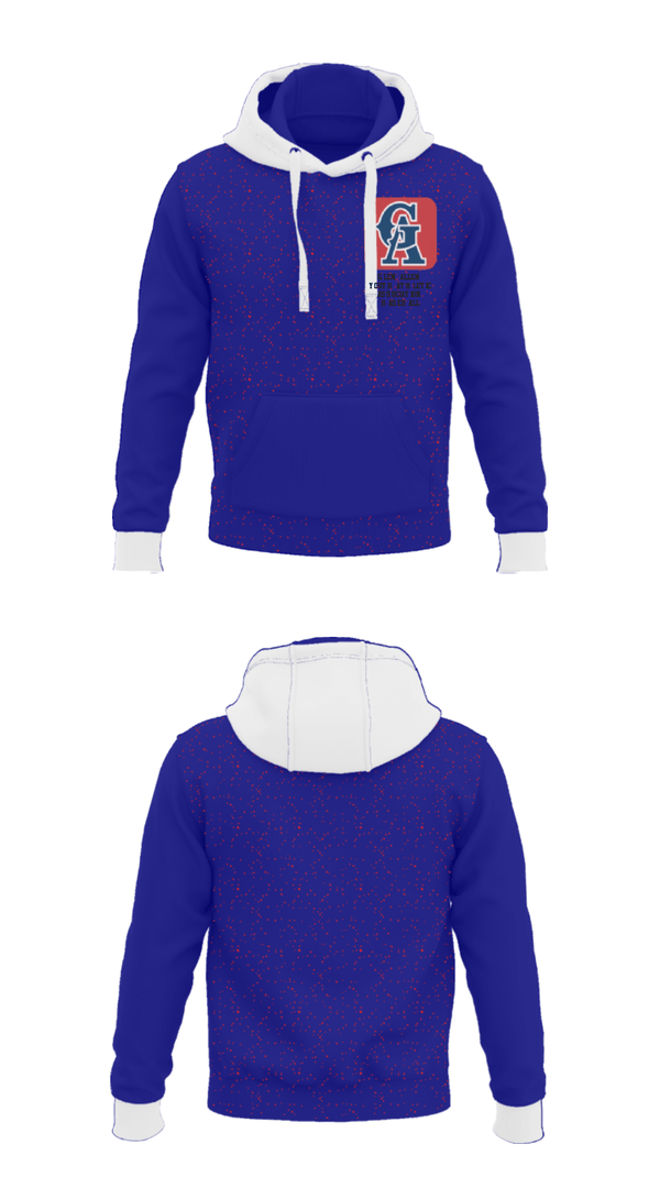Hoodie, Glen Allen Youth Athletic Association Baseball, Baseball, Teamtime, Team time, sublimation, custom sports apparel, team uniforms, spirit wear, spiritwear, sports uniforms, custom shirts, team store, custom team store, fundraiser sports, apparel fundraiser