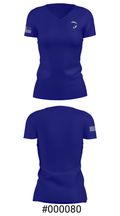 Catoctin High School Tennis 34833379 Women's Short Sleeve V-neck Shirt - 21