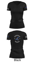 BLACKOUT LE-MC 82961790 Women's Short Sleeve V-neck Shirt - 27