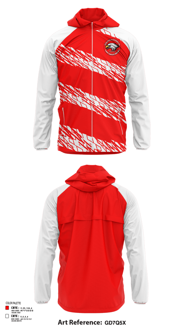Windbreaker, Benjamin Franklin Middle School Soccer, Men's Soccer, Teamtime, Team time, sublimation, custom sports apparel, team uniforms, spirit wear, spiritwear, sports uniforms, custom shirts, team store, custom team store, fundraiser sports, apparel fundraiser