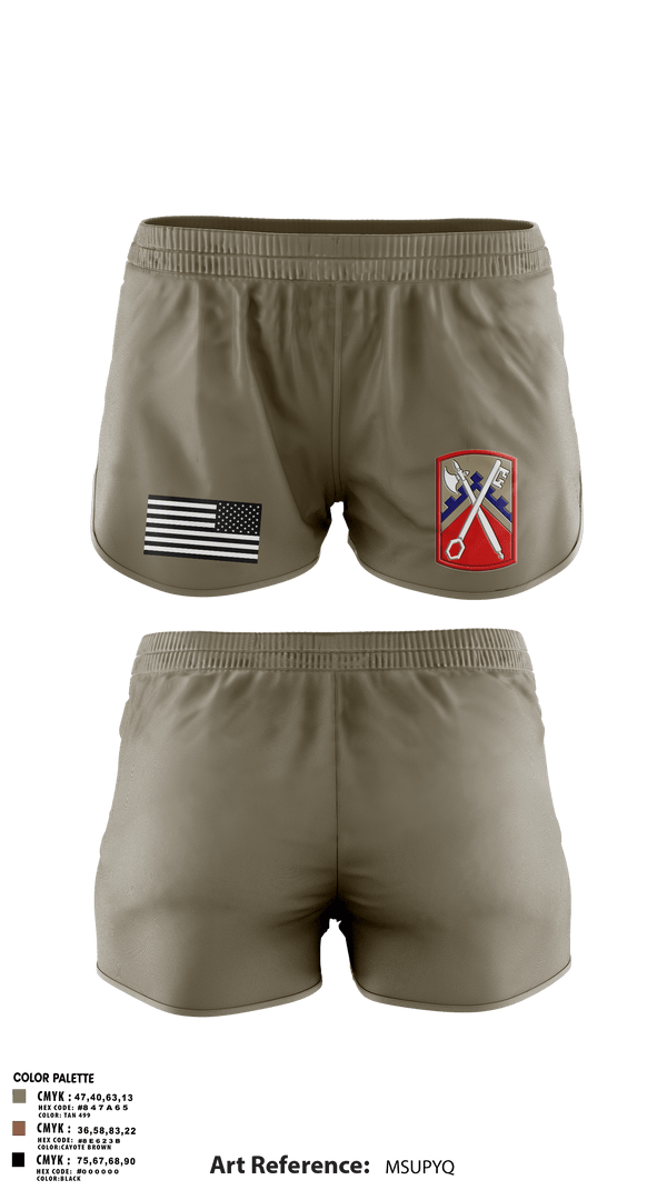 Ranger Panties, 16th Sustainment Brigade, Army, Teamtime, Team time, sublimation, custom sports apparel, team uniforms, spirit wear, spiritwear, sports uniforms, custom shirts, team store, custom team store, fundraiser sports, apparel fundraiser