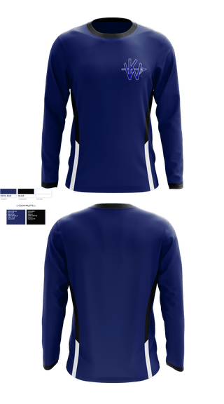 Long Sleeve Performance Shirt, Ketchum Warriors, Football, Teamtime, Team time, sublimation, custom sports apparel, team uniforms, spirit wear, spiritwear, sports uniforms, custom shirts, team store, custom team store, fundraiser sports, apparel fundraiser