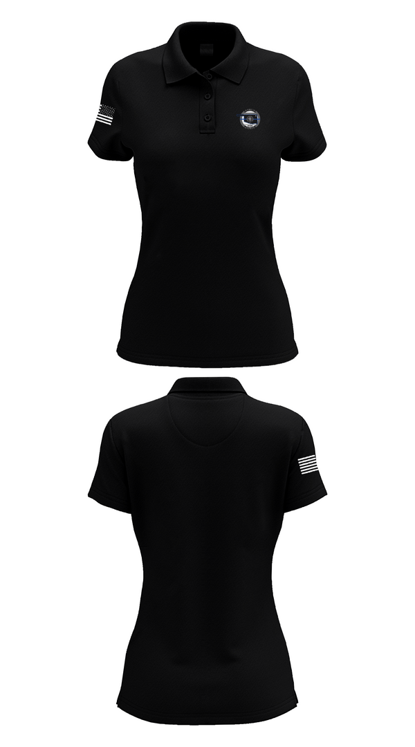 Womens Short Sleeve Performance Polo, Salina Police Department, Police, Teamtime, Team time, sublimation, custom sports apparel, team uniforms, spirit wear, spiritwear, sports uniforms, custom shirts, team store, custom team store, fundraiser sports, apparel fundraiser