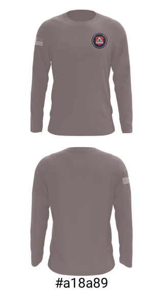 Long Sleeve Performance Shirt, Civil Air Patrol, Air Force, Teamtime, Team time, sublimation, custom sports apparel, team uniforms, spirit wear, spiritwear, sports uniforms, custom shirts, team store, custom team store, fundraiser sports, apparel fundraiser
