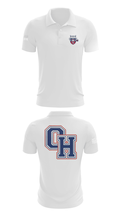 Oak Hill High School 95566271 Short Sleeve Performance Polo - 9