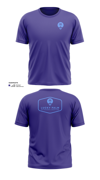 Short Sleeve Performance Shirt, Lucky Palm Lighting, , Teamtime, Team time, sublimation, custom sports apparel, team uniforms, spirit wear, spiritwear, sports uniforms, custom shirts, team store, custom team store, fundraiser sports, apparel fundraiser
