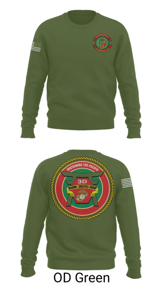 Crew Neck Sweatshirt, CLR 37, Marines, Teamtime, Team time, sublimation, custom sports apparel, team uniforms, spirit wear, spiritwear, sports uniforms, custom shirts, team store, custom team store, fundraiser sports, apparel fundraiser