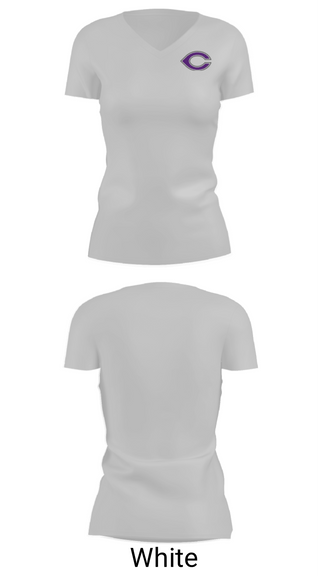 Womens Short Sleeve Vneck Shirt, Carlsbad High School Golf, Golf, Teamtime, Team time, sublimation, custom sports apparel, team uniforms, spirit wear, spiritwear, sports uniforms, custom shirts, team store, custom team store, fundraiser sports, apparel fundraiser