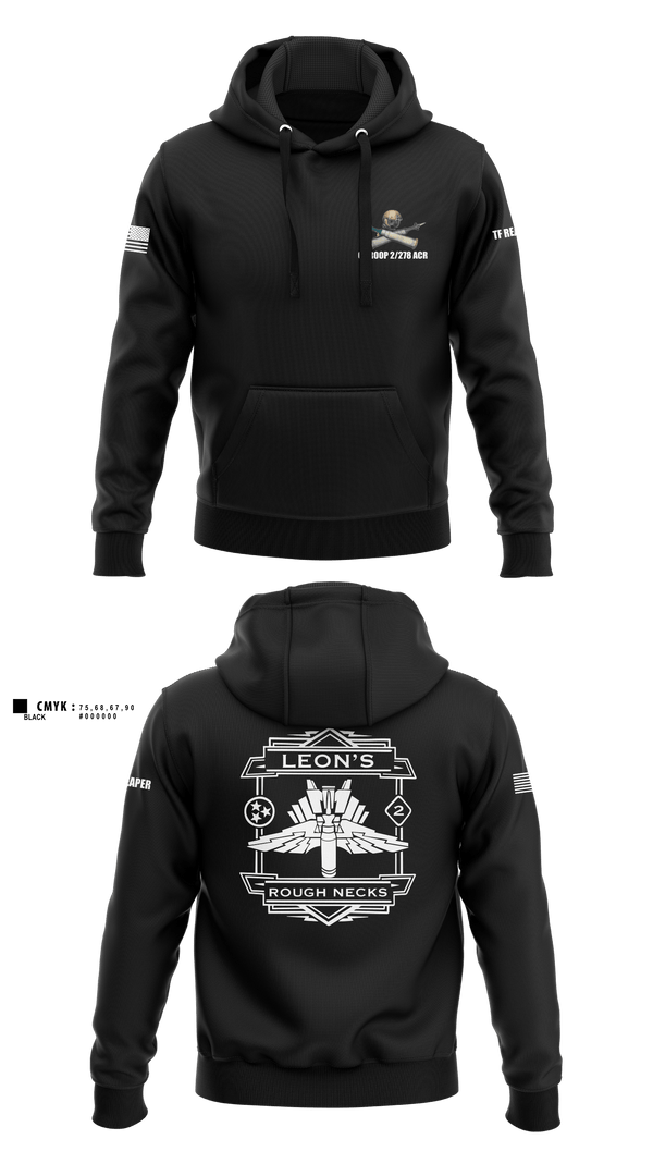 Hoodie, Q TROOP 2/278 ACR, National Guard, Teamtime, Team time, sublimation, custom sports apparel, team uniforms, spirit wear, spiritwear, sports uniforms, custom shirts, team store, custom team store, fundraiser sports, apparel fundraiser