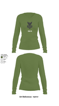 CDA 64 12212221 Women's Long Sleeve V-neck Shirt - 40