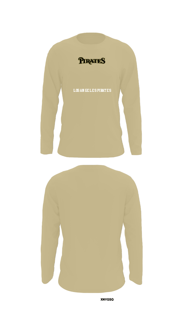 Long Sleeve Performance Shirt, Los Angeles Pirates, Softball, Teamtime, Team time, sublimation, custom sports apparel, team uniforms, spirit wear, spiritwear, sports uniforms, custom shirts, team store, custom team store, fundraiser sports, apparel fundraiser