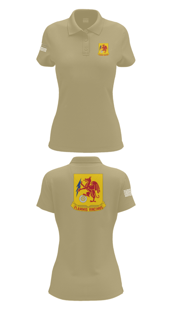 Women's Short Sleeve Performance Polo, 2nd Chemical Battalion, Army, Teamtime, Team time, sublimation, custom sports apparel, team uniforms, spirit wear, spiritwear, sports uniforms, custom shirts, team store, custom team store, fundraiser sports, apparel fundraiser