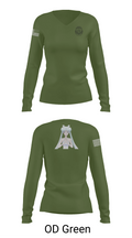 State of Hawaii Department of the Attorney General (HIAG) Civil Rights Investigations Unit 42845743 Women's Long Sleeve V-neck Shirt - 54