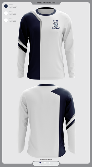 Long Sleeve Performance Shirt, Yuma High School Wrestling, Wrestling, Teamtime, Team time, sublimation, custom sports apparel, team uniforms, spirit wear, spiritwear, sports uniforms, custom shirts, team store, custom team store, fundraiser sports, apparel fundraiser