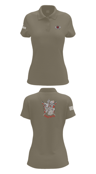 Women's Short Sleeve Performance Polo, Dirty Deuce, , Teamtime, Team time, sublimation, custom sports apparel, team uniforms, spirit wear, spiritwear, sports uniforms, custom shirts, team store, custom team store, fundraiser sports, apparel fundraiser