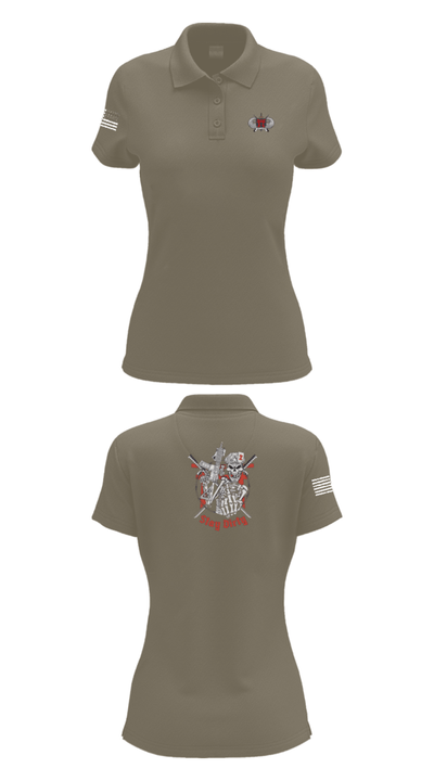 Dirty Deuce 1357112 Women's Short Sleeve Performance Polo  - 75