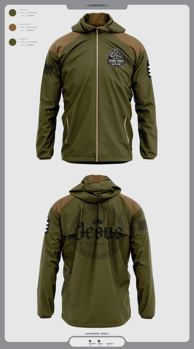 Strike force Battalion 17678109 Windbreaker - 1