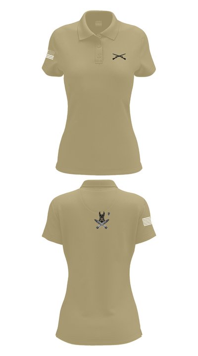 Dog Mortars 56526244 Women's Short Sleeve Performance Polo  - 95