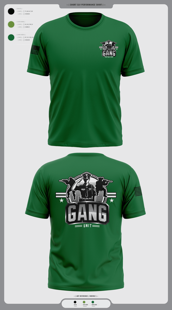 Old School Cotton Feel Shirt, Gang Unit, Police, Teamtime, Team time, sublimation, custom sports apparel, team uniforms, spirit wear, spiritwear, sports uniforms, custom shirts, team store, custom team store, fundraiser sports, apparel fundraiser