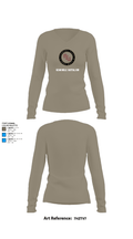 Seminole Battalion 90805231 Women's Long Sleeve V-neck Shirt - 62