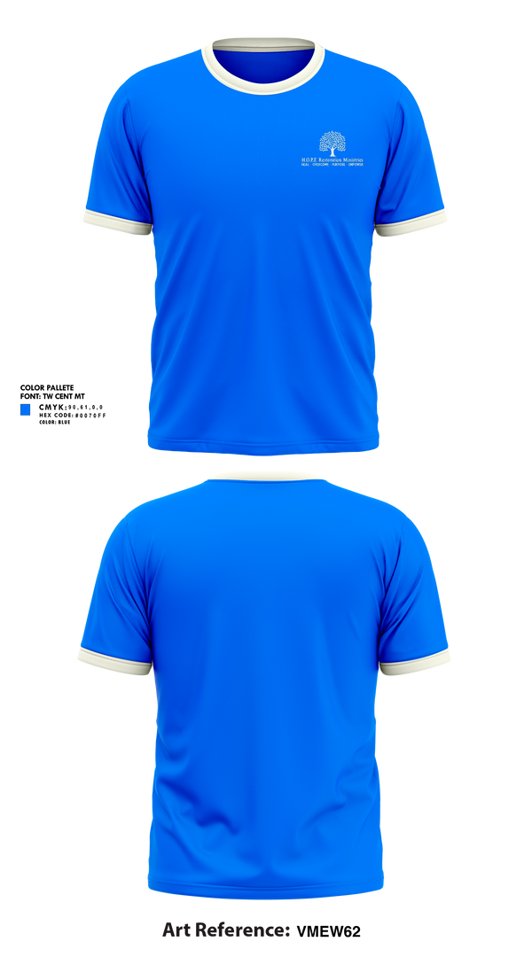 Short Sleeve Performance Shirt, Hope Restoration Ministries, , Teamtime, Team time, sublimation, custom sports apparel, team uniforms, spirit wear, spiritwear, sports uniforms, custom shirts, team store, custom team store, fundraiser sports, apparel fundraiser