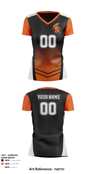 Women's Short Sleeve Vneck Shirt, Ouray High School Volleyball, Women's Volleyball, Teamtime, Team time, sublimation, custom sports apparel, team uniforms, spirit wear, spiritwear, sports uniforms, custom shirts, team store, custom team store, fundraiser sports, apparel fundraiser