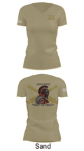 ALPHA ROCK 20137343 Women's Short Sleeve V-neck Shirt - 88