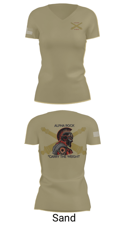ALPHA ROCK 20137343 Women's Short Sleeve V-neck Shirt - 88