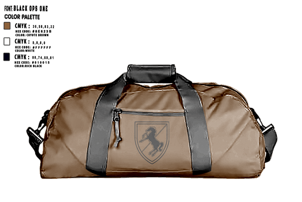Duffle Bag, Bandit TroopBandit Troop 2.0, Army, Teamtime, Team time, sublimation, custom sports apparel, team uniforms, spirit wear, spiritwear, sports uniforms, custom shirts, team store, custom team store, fundraiser sports, apparel fundraiser
