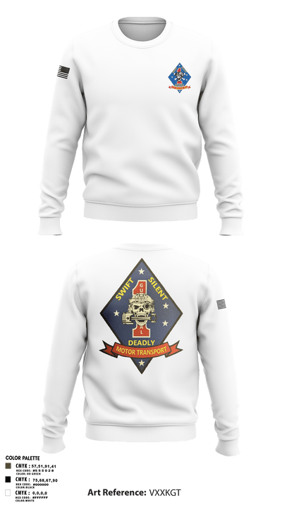 1st Recon 56850190 Crew Neck Sweatshirt - 2