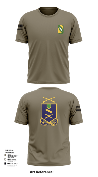2-137th IN RGMT 48861917 Short Sleeve Performance Shirt - 106
