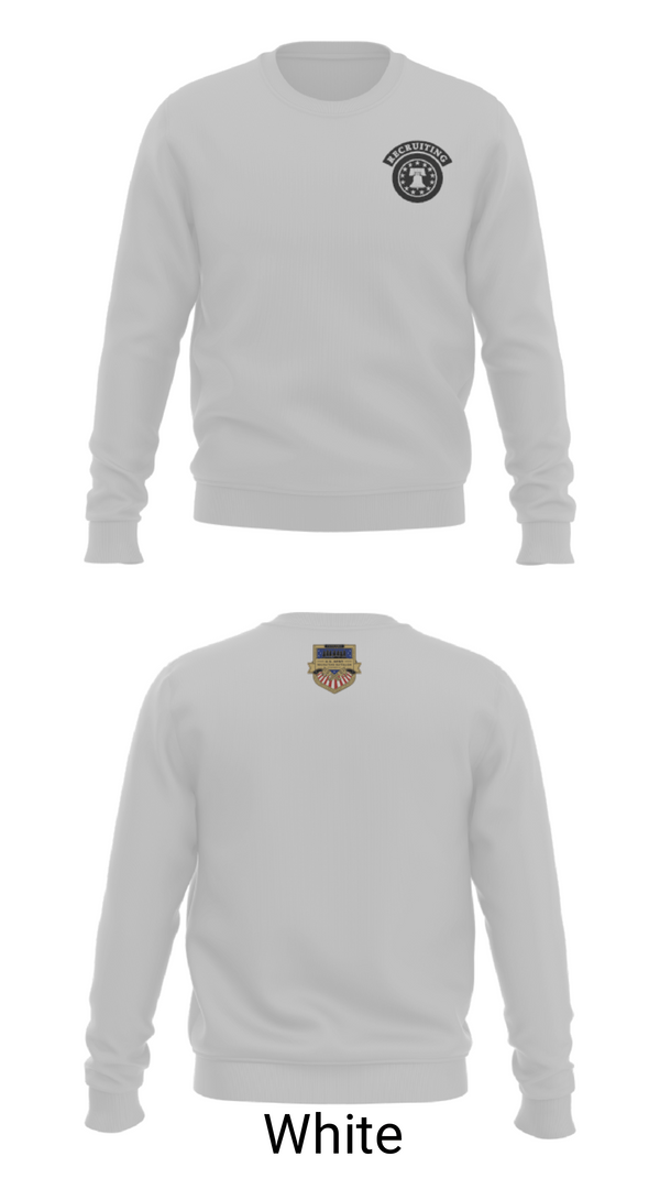 Crew Neck Sweatshirt, US ARMY Mission Viejo Recruiting, Army, Teamtime, Team time, sublimation, custom sports apparel, team uniforms, spirit wear, spiritwear, sports uniforms, custom shirts, team store, custom team store, fundraiser sports, apparel fundraiser