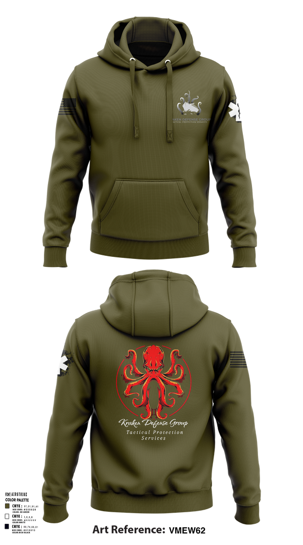 Hoodie, Kraken Defense Group, , Teamtime, Team time, sublimation, custom sports apparel, team uniforms, spirit wear, spiritwear, sports uniforms, custom shirts, team store, custom team store, fundraiser sports, apparel fundraiser