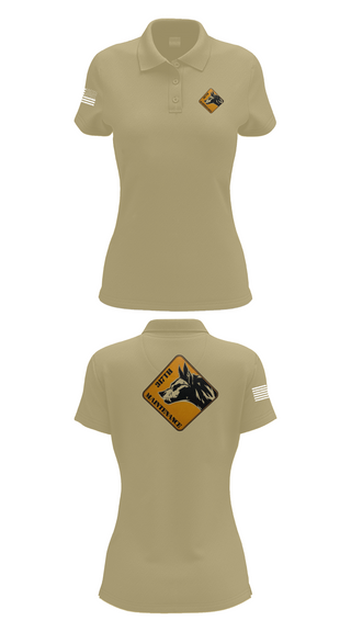 Womens Short Sleeve Performance Polo, 317th support maintenance company, Army, Teamtime, Team time, sublimation, custom sports apparel, team uniforms, spirit wear, spiritwear, sports uniforms, custom shirts, team store, custom team store, fundraiser sports, apparel fundraiser