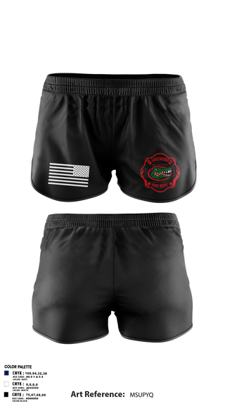 Ranger Panties, Lakewood fire department, , Teamtime, Team time, sublimation, custom sports apparel, team uniforms, spirit wear, spiritwear, sports uniforms, custom shirts, team store, custom team store, fundraiser sports, apparel fundraiser