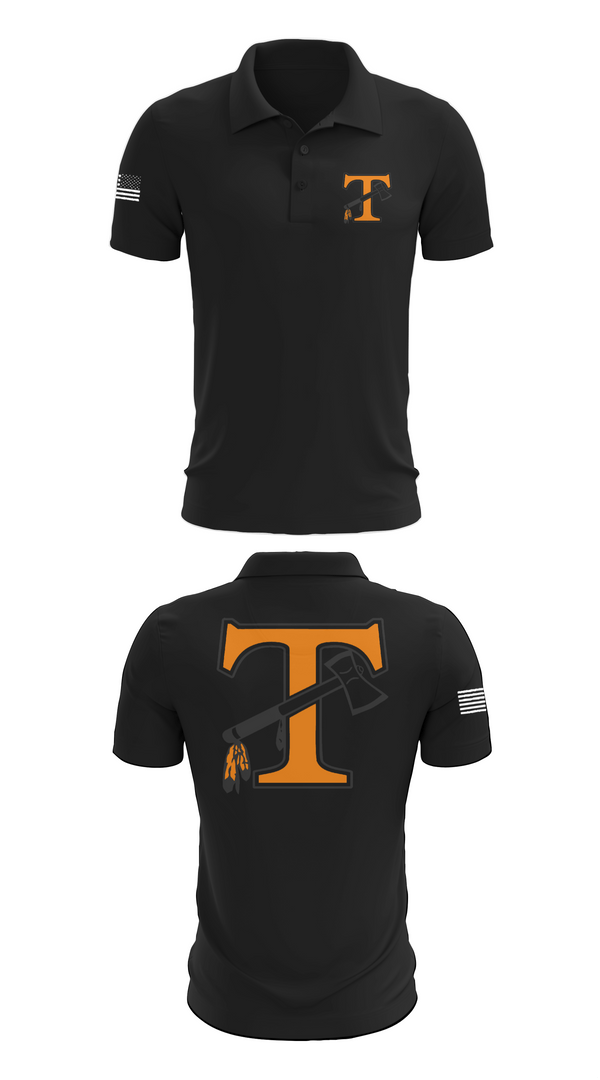 Short Sleeve Performance Polo, Tecumseh indian, Wrestling, Teamtime, Team time, sublimation, custom sports apparel, team uniforms, spirit wear, spiritwear, sports uniforms, custom shirts, team store, custom team store, fundraiser sports, apparel fundraiser