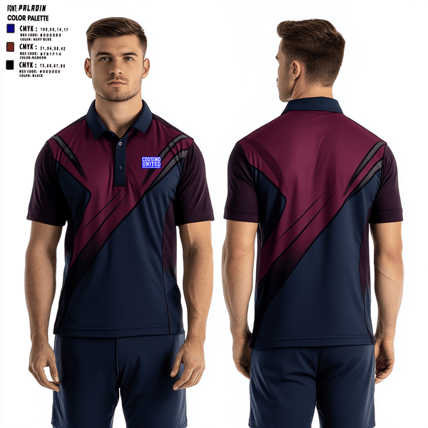 Short Sleeve Bowling Jersey, Cousino United Bowling, Bowling, Teamtime, Team time, sublimation, custom sports apparel, team uniforms, spirit wear, spiritwear, sports uniforms, custom shirts, team store, custom team store, fundraiser sports, apparel fundraiser