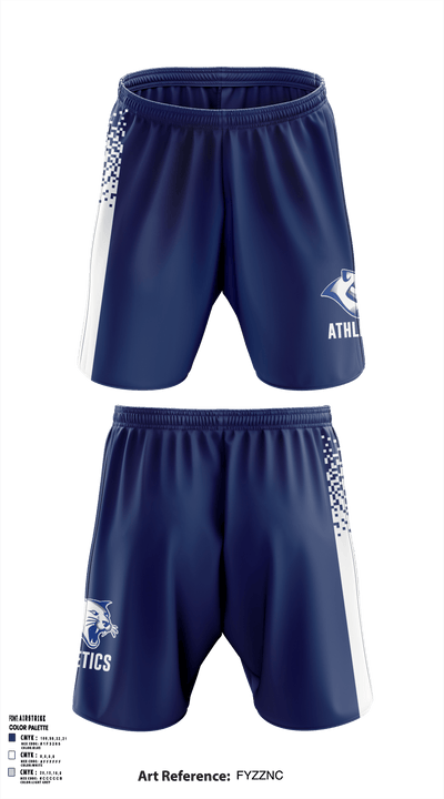 Thornton Middle School 78046273 Athletic Shorts With Pockets - 1 (1)