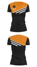 New Lexington High School Baseball 77768763 Women's Short Sleeve V-neck Shirt - 24