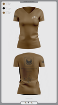 TRF 911 66573604 Women's Short Sleeve V-neck Shirt - 16