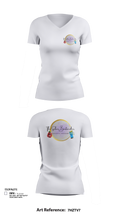 The Sober Bartender 25073901 Women's Short Sleeve V-neck Shirt - 103