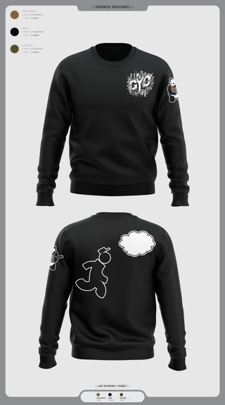 Crew Neck Sweatshirt, CYD Inc, , Teamtime, Team time, sublimation, custom sports apparel, team uniforms, spirit wear, spiritwear, sports uniforms, custom shirts, team store, custom team store, fundraiser sports, apparel fundraiser