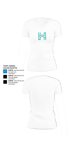Womens Short Sleeve Vneck Shirt, Haiku, , Teamtime, Team time, sublimation, custom sports apparel, team uniforms, spirit wear, spiritwear, sports uniforms, custom shirts, team store, custom team store, fundraiser sports, apparel fundraiser