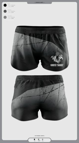 Womens Shorts, GHOST, Spirit Store, Teamtime, Team time, sublimation, custom sports apparel, team uniforms, spirit wear, spiritwear, sports uniforms, custom shirts, team store, custom team store, fundraiser sports, apparel fundraiser