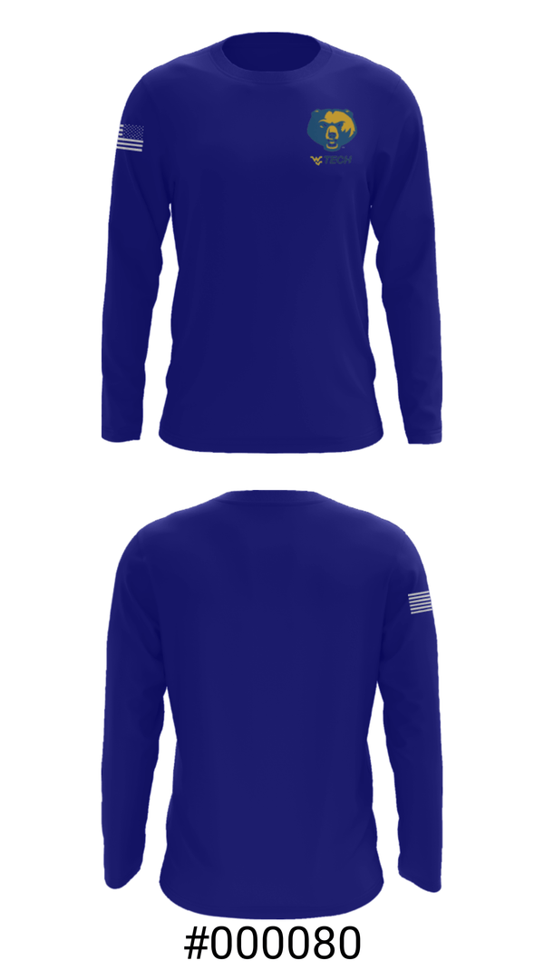 Long Sleeve Performance Shirt, West Virginia University Institute Of Technology Baseball, Baseball, Teamtime, Team time, sublimation, custom sports apparel, team uniforms, spirit wear, spiritwear, sports uniforms, custom shirts, team store, custom team store, fundraiser sports, apparel fundraiser