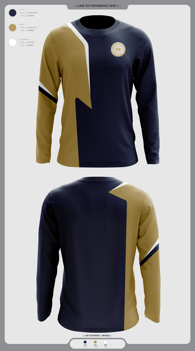 TWU Local 320 87491803 Long Sleeve Performance Shirt - 37