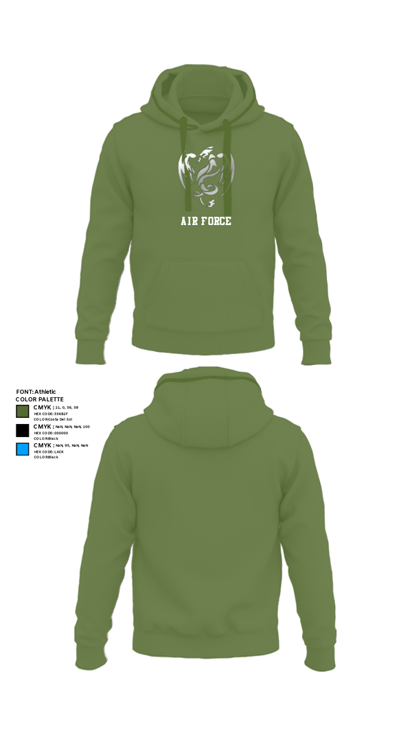 Hoodie, 18th Air Support Operations Group, Air Force, Teamtime, Team time, sublimation, custom sports apparel, team uniforms, spirit wear, spiritwear, sports uniforms, custom shirts, team store, custom team store, fundraiser sports, apparel fundraiser