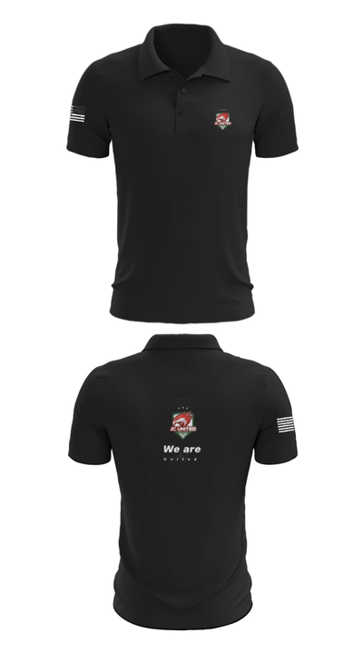 JC United 73848646 Short Sleeve Performance Polo - 28