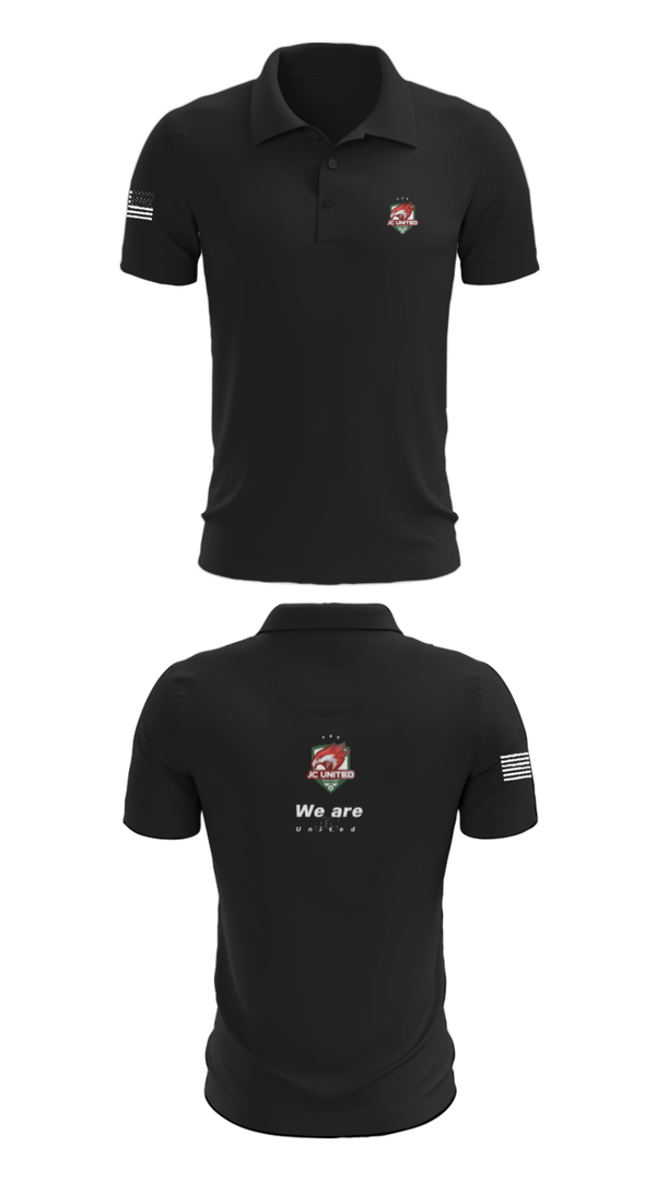 Short Sleeve Performance Polo, JC United, Men's Soccer, Teamtime, Team time, sublimation, custom sports apparel, team uniforms, spirit wear, spiritwear, sports uniforms, custom shirts, team store, custom team store, fundraiser sports, apparel fundraiser