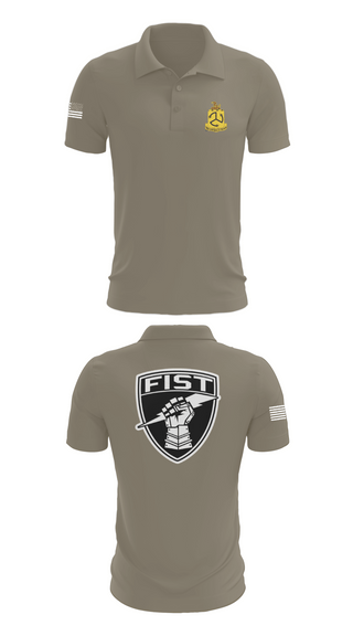 Short Sleeve Performance Polo, 1-200 Infantry, National Guard, Teamtime, Team time, sublimation, custom sports apparel, team uniforms, spirit wear, spiritwear, sports uniforms, custom shirts, team store, custom team store, fundraiser sports, apparel fundraiser